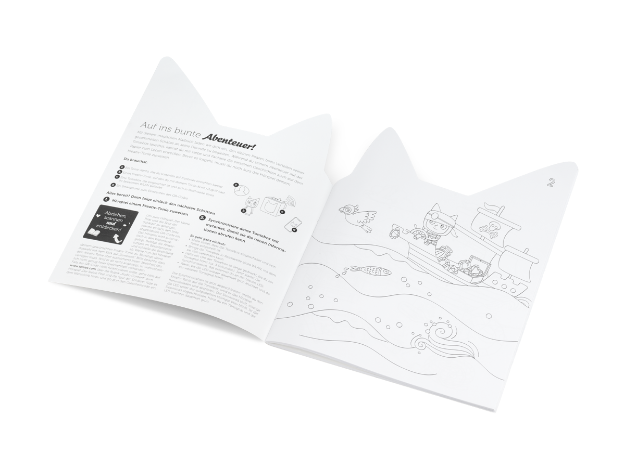 Bild von Tonies - Malbuch-Bundle - inkl. Kreativ-Tonie Pirat - 11002082