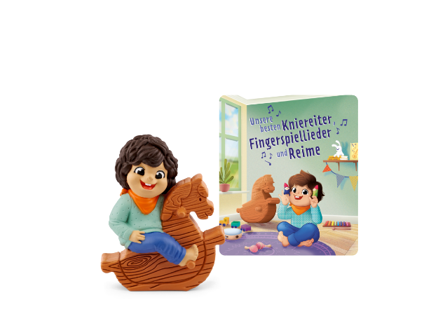 Bild von Tonies -431- Unsere besten Kniereiter, Fingerspiellieder und Reime - 11000287