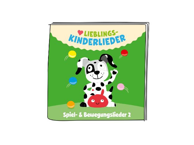 Bild von Tonies -334- Lieblings-Kinderlieder - Spiel & Bewegungslieder 2 (Relaunch) - 10001331