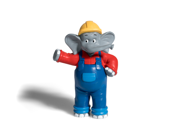 Bild von Tonies -010- Benjamin Blümchen - Benjamin als Baggerfahrer - 01-0014