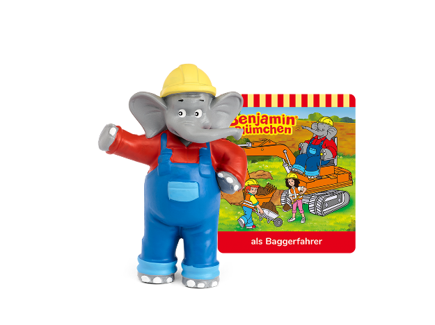 Bild von Tonies -010- Benjamin Blümchen - Benjamin als Baggerfahrer - 01-0014