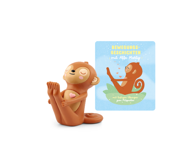 Bild von Tonies -049- Bewegungsgeschichten mit Affe Marty - Mit lustigen Übungen zum Mitspielen - 11001873