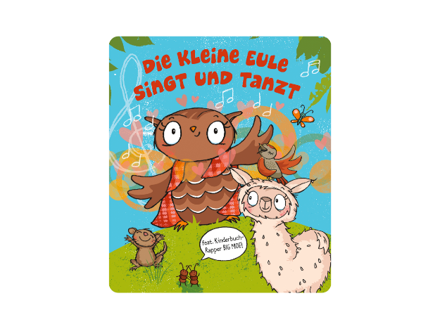 Bild von Tonies -097- Die Eule mit der Beule - Die kleine Eule singt und tanzt. Das 2. Liederalbum - 11000440