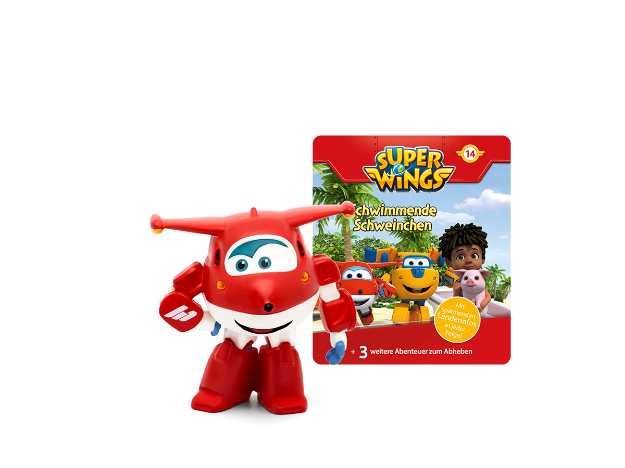 Bild von Tonies -106- Super Wings - Schwimmende Schweinchen - 10000129