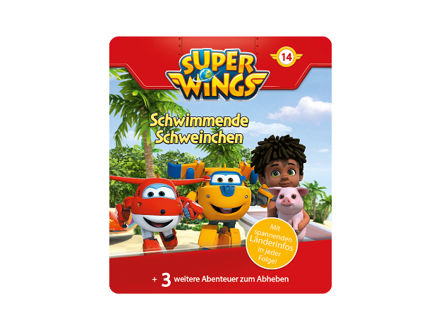 Bild von Tonies -106- Super Wings - Schwimmende Schweinchen - 10000129