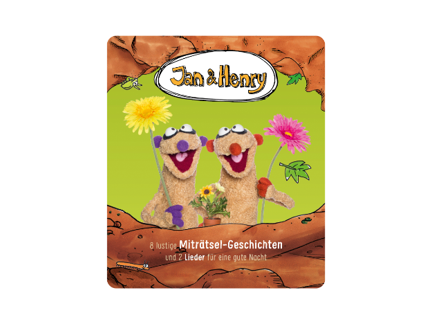 Bild von Tonies -423- Jan & Henry - 8 Rätsel und 2 Lieder - 10001922