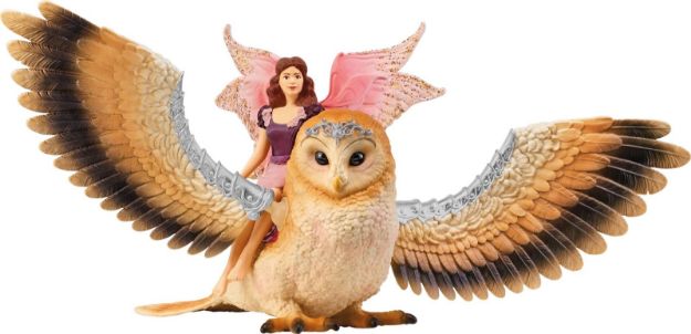 Bild von schleich® bayala® 70789 Elfe auf Glitzer-Eule