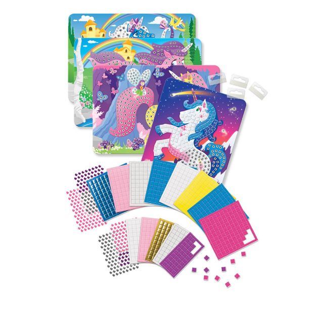 Bild von Sticky Mosaics Sticky Mosaics Glitzer Einhorn - 621004