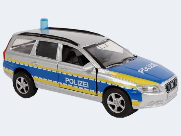 Bild von Polizeiauto Volvo DE Licht + Ton Rückzug - Ein Stück wird zugesendet! - 510242
