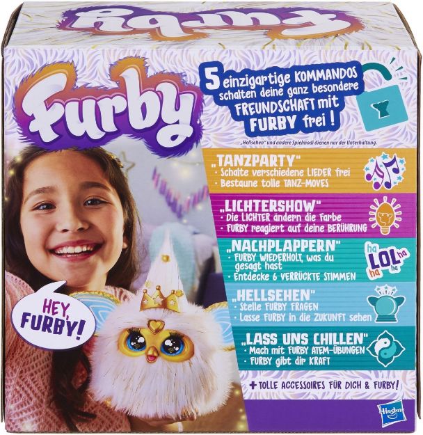 Bild von Furby Gold Glam Royalty Sparkle Fur