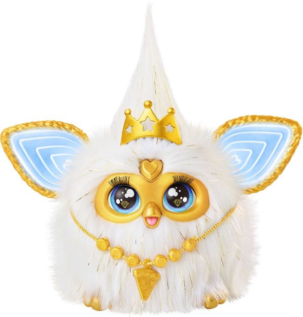 Bild von Furby Gold Glam Royalty Sparkle Fur
