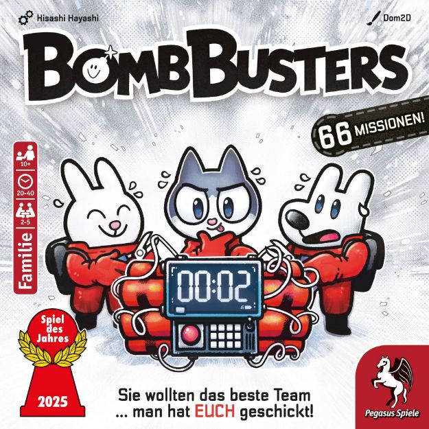 Bild von Bomb Busters 10+ Familienspiel Teamplay