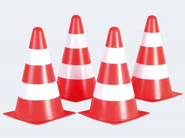 Bild von 4 Straßenpoller 25cm Hudora - 76105