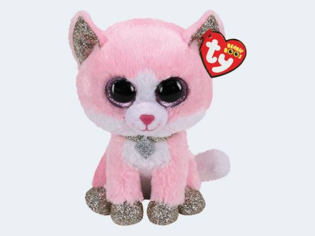 Bild von Ty Katze Fiona pink 15cm - 36366