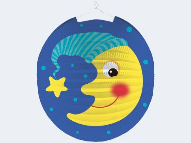 Bild von Lampion Mond 25cm - 9901978