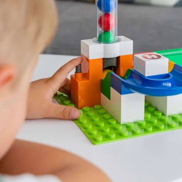 Bild von HUBELINO Kugelbahn Kugelpumpe Erweiterung (24-teilig) - 420596