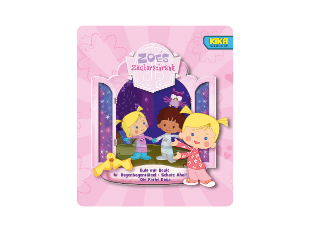 Bild von Tonies -401- Zoés Zauberschrank - Eule / Regenbogenrätsel / Schatz Ahoi / Farbe Rosa - 10001684