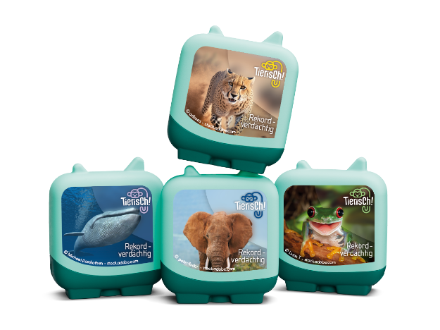 Bild von Tonies -489- Clever Tonies - Set - Tierisch! - Rekordverdächtig - 11000806