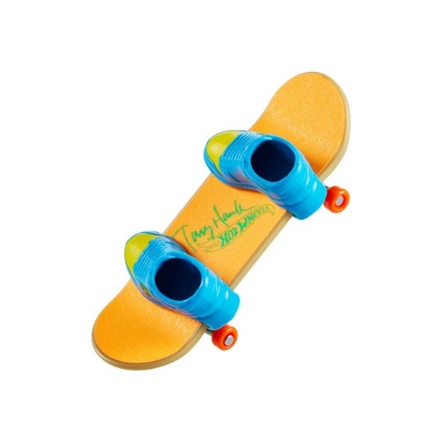 Bild von Hot Wheels Finger Skateboard + Shoe Neon sortiert
