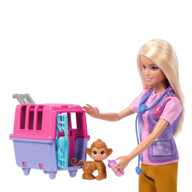 Bild von Barbie Tierrettung Spielset + Zubehör
