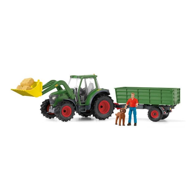 Bild von Schleich FW Traktor mit Anhänger  Set