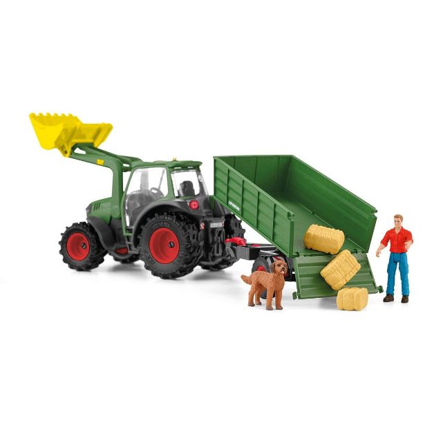Bild von Schleich FW Traktor mit Anhänger  Set