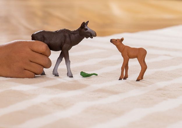 Bild von Schleich WL Elchkuh mit Kalb  Set