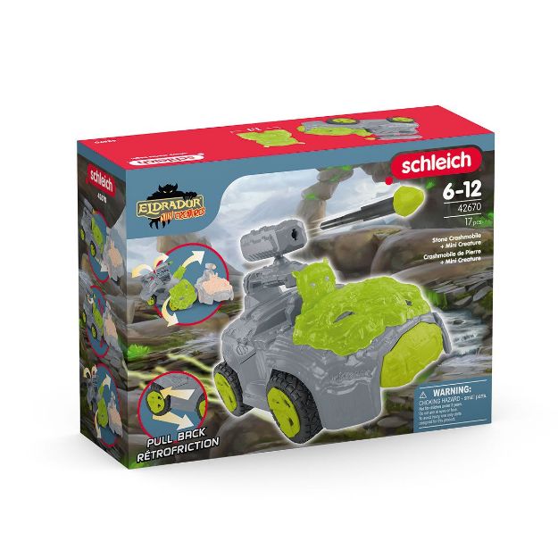 Bild von Schleich Stein-Crashmobil mit Mini Creature