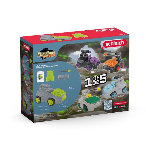 Bild von Schleich Stein-Crashmobil mit Mini Creature