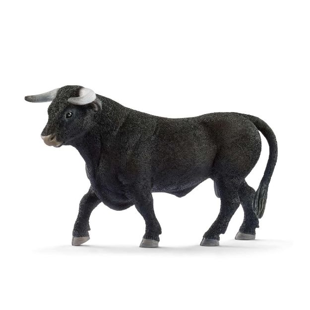 Bild von schleich® Farm World Bauernhoftiere - 13875 Schwarzer Stier, ab 3 Jahre