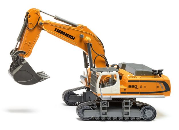 Bild von SIKU 6741 LIEBHERR R980 SME Raupenbagger mit Bluetooth App-Steuerung