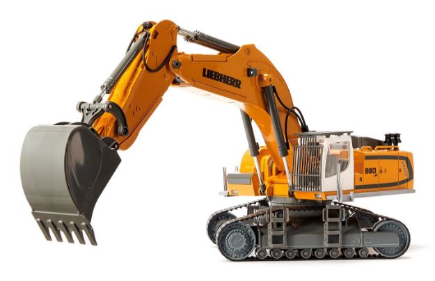 Bild von SIKU 6741 LIEBHERR R980 SME Raupenbagger mit Bluetooth App-Steuerung