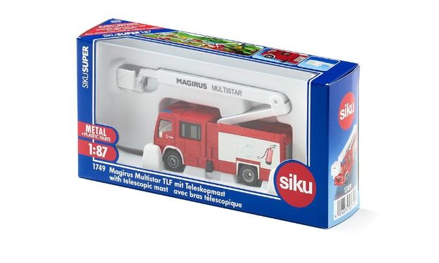 Bild von SIKU 1749 Magirus Multistar TLF mit Teleskopmast