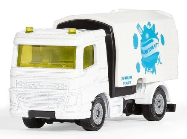 Bild von SIKU 1687 Kommunal Set Kehrmaschine und Müllwagen