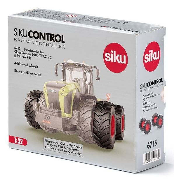 Bild von SIKU 6715 Zusatzräder für Claas Xerion 5000 TRAC VC (6791/6794)
