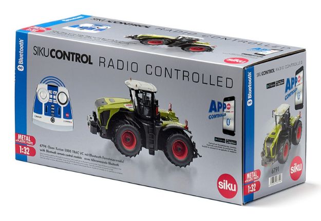 Bild von Siku 6794 Claas Xerion 5000 TRAC VC und Bluethooth Fernsteuermodul und App-Steuerung