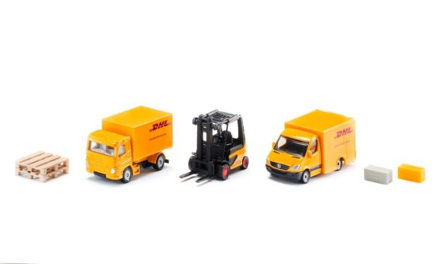 Bild von SIKU 6335 DHL Logistik Set