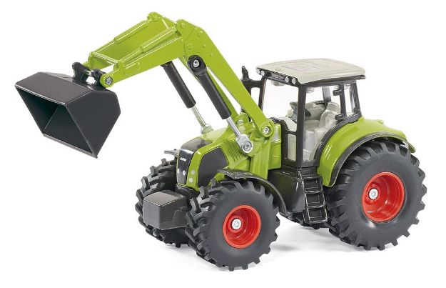 Bild von SIKU 1949 Traktor mit Frontlader, Dolly und Muldenkipper