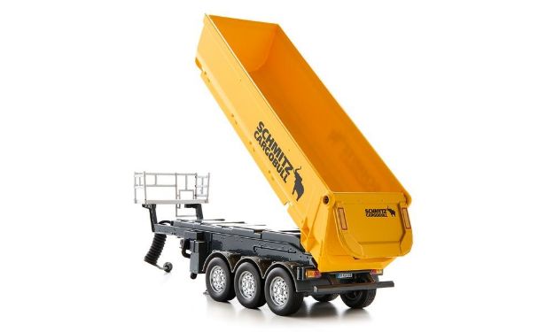 Bild von SIKU 6734 3-Achs-Kippsattelaufliege