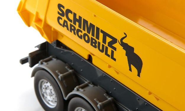 Bild von SIKU 6734 3-Achs-Kippsattelaufliege