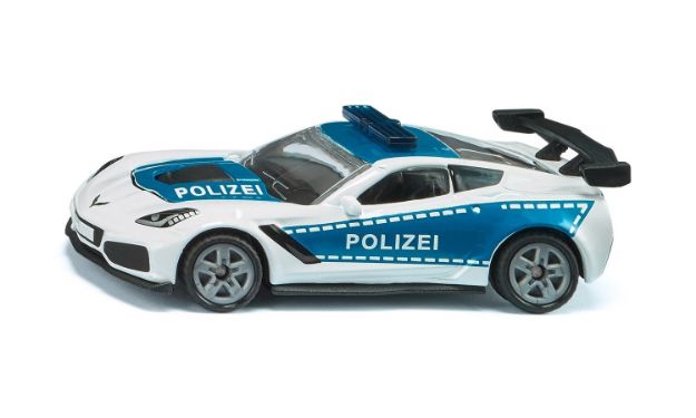 Bild von SIKU 1525 Chevrolet Corvette ZR1 Polizei