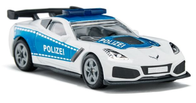 Bild von SIKU 1525 Chevrolet Corvette ZR1 Polizei