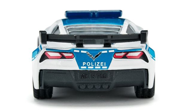 Bild von SIKU 1525 Chevrolet Corvette ZR1 Polizei