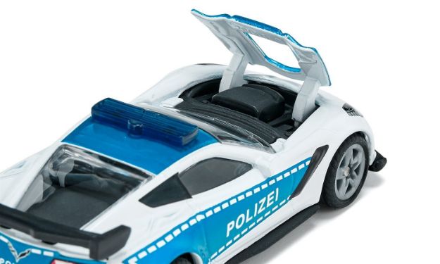 Bild von SIKU 1525 Chevrolet Corvette ZR1 Polizei