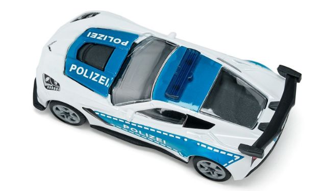 Bild von SIKU 1525 Chevrolet Corvette ZR1 Polizei