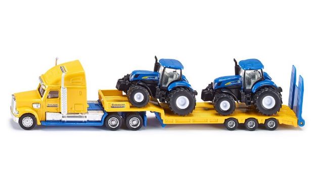 Bild von SIKU 1805 LKW mit New Holland Traktoren 1:87