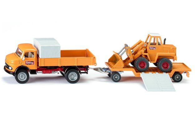 Bild von SIKU 4117 Mercedes-Benz 710 mit Kramer 411 Radlader
