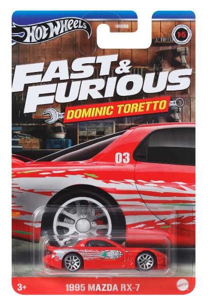 Bild von Mattel HNR88 Hot Wheels Fast & Furious Themed, sortiert