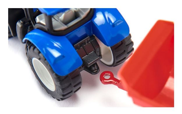 Bild von SIKU 1544 New Holland mit Palettengabel und Palette