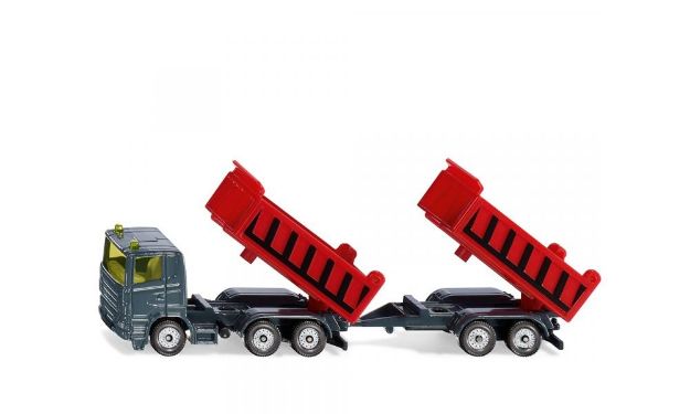 Bild von SIKU 1685 LKW mit Kippmulde und Kippanhänger